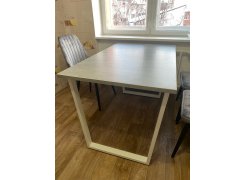 Стол Лота Лофт 120 25 мм сабия / черный матовый фото покупателя 341