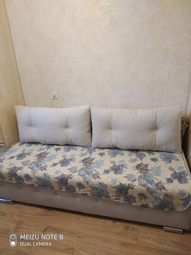 Диван Рената бордовый микровельвет фото покупателя 1