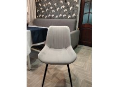 Стул на металлокаркасе Седа К крутящийся светло-серый  / белый фото покупателя 279