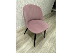 Стул на металлокаркасе Gabi 1 бежевый / черный с серебряными наконечниками фото покупателя 676