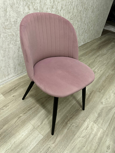 Стул на металлокаркасе Gabi gray / black фото покупателя 676