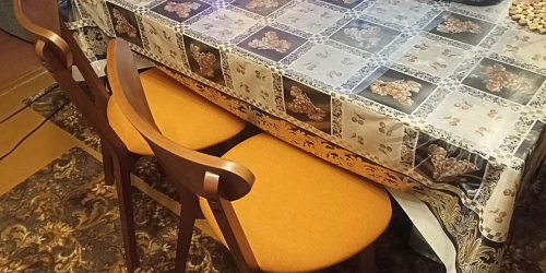 Стул Maxi/Макси белый / натуральный фото покупателя 27