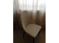 Стул на металлокаркасе Kora 1 light blue / white / black фото покупателя 17