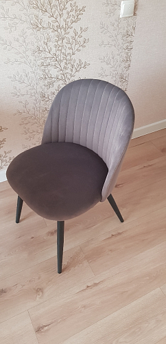 Стул на металлокаркасе Gabi latte / gold / black фото покупателя 731