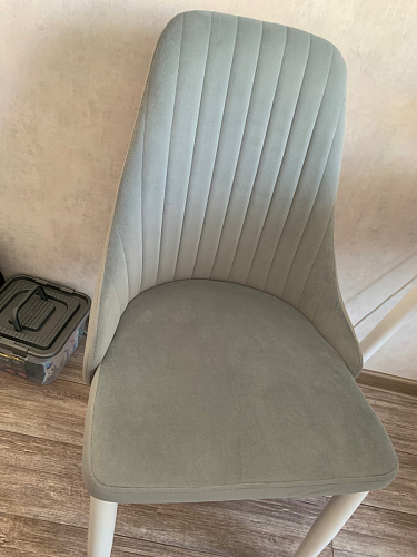 Стул на металлокаркасе Kora gray / black фото покупателя 251