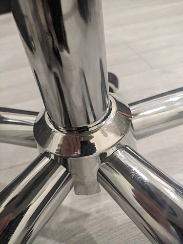 Компьютерное кресло Kolin cappuccino / chrome фото покупателя 113