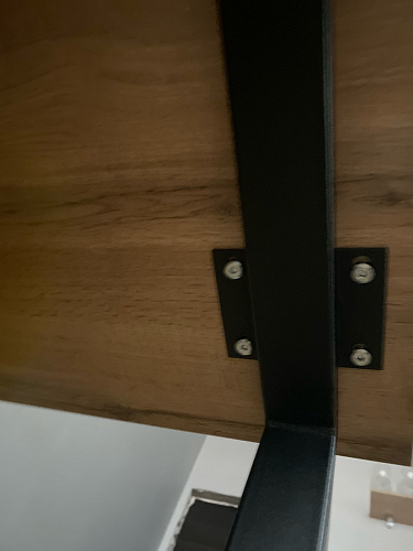 Деревянный стол Лота Лофт 140х80 белый матовый / бетон светлый фото покупателя 493