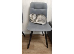 Стул на металлокаркасе Чилли черный фото покупателя 215