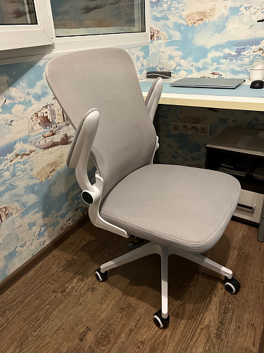 Компьютерное кресло Konfi dark gray / pink / white фото покупателя 47