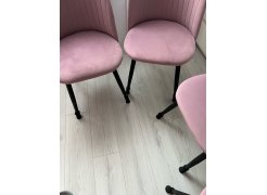 Стул на металлокаркасе Gabi 1 light purple / black фото покупателя 197