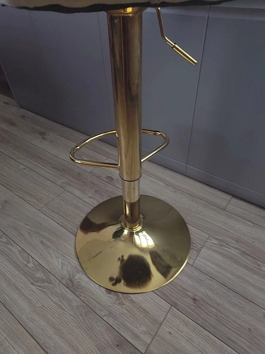 Барный стул Porch dark beige / chrome фото покупателя 26