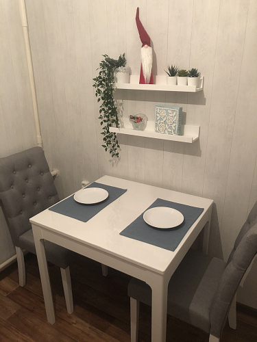 Деревянный стул Amelia 01 grey / white фото покупателя 1