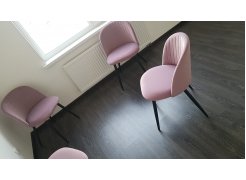 Стул на металлокаркасе Gabi gray / black фото покупателя 133