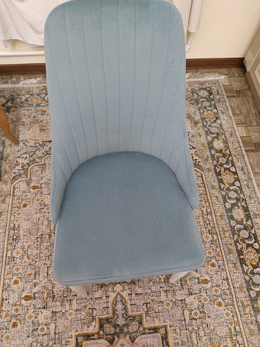 Стул на металлокаркасе Kora dark gray / black фото покупателя 97