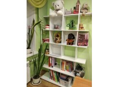 Стеллаж СТ-5 венге / беленый дуб фото покупателя 11