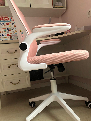 Компьютерное кресло Konfi pink / white фото покупателя 317