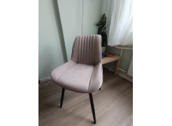 Стул на металлокаркасе Вейв темно-серый / черный фото покупателя 329