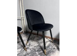 Стул на металлокаркасе Gabi 1 light purple / black фото покупателя 557