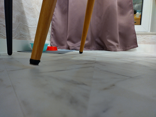 Стул на металлокаркасе Morgan blue / black фото покупателя 13