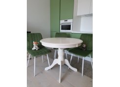 Стол раскладной Toskana 106 молочно-белый фото покупателя 12