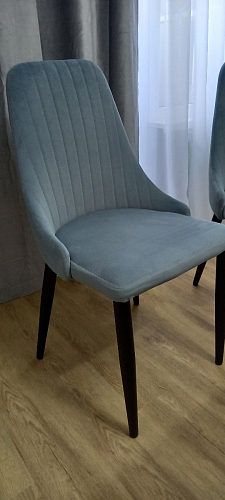 Стул на металлокаркасе Kora gray / black фото покупателя 99