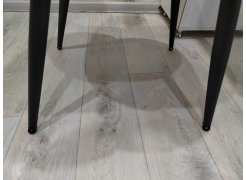 Стул на металлокаркасе Gabi 1 бежевый / черный с серебряными наконечниками фото покупателя 73