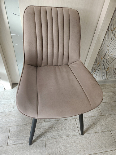 Комплект стульев Седа К 2 шт латте / черный фото покупателя 334