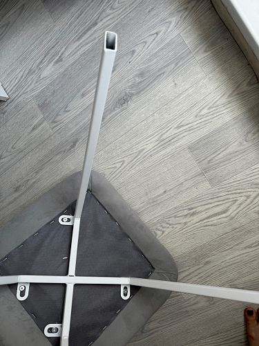 Стул на металлокаркасе Чилли зеленый / белый каркас фото покупателя 353