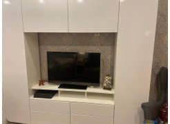 Готовая гостиная Румба белый / белый глянец  - Уцененный экземпляр фото покупателя 119