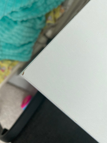 Стол компьютерный Джаз-24 правый белый фото покупателя 183