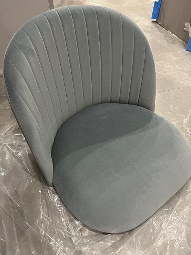 Стул на металлокаркасе Gabi 1 beige / black фото покупателя 533