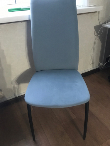 Стул на металлокаркасе Tod light purple / light blue / black фото покупателя 30