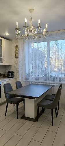 Стул на металлокаркасе Kora beige / black фото покупателя 344