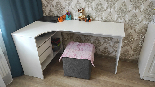 Стол письменный СПм-25 левый венге фото покупателя 56