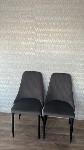 Стул на металлокаркасе Kora gray / black фото покупателя 207