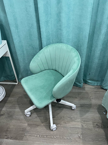 Компьютерное кресло Пард confetti silver серый / черный фото покупателя 19