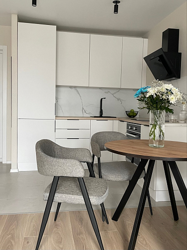 Стул на металлокаркасе Twin gray / black фото покупателя 35