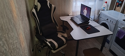 Компьютерное кресло Kano 1 cream / black фото покупателя 159