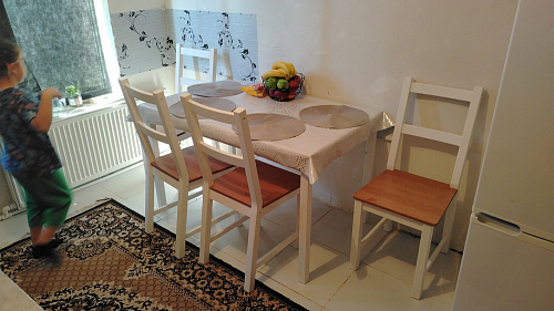 Обеденная группа Sonata/Соната антик / графит фото покупателя 49