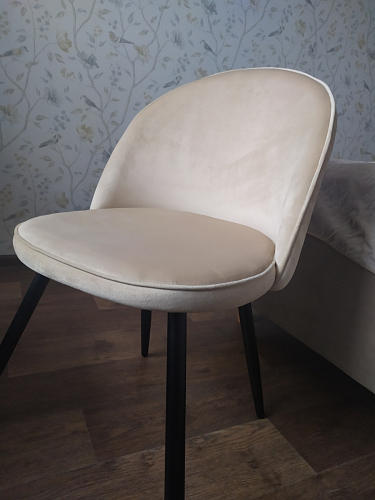 Стул на металлокаркасе Dodo blue фото покупателя 113