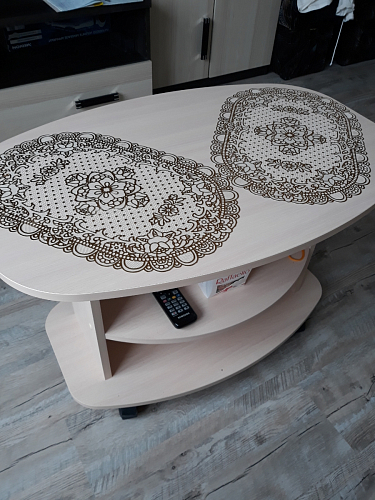 Журнальный стол Лидер ясень шимо темный фото покупателя 42