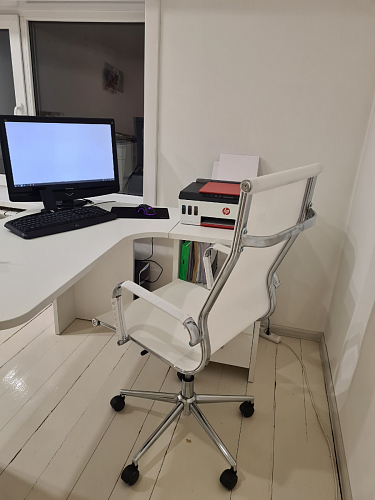 Компьютерное кресло Reus темно-синее фото покупателя 3