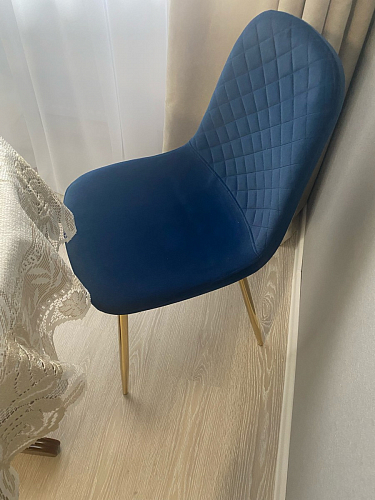 Стул на металлокаркасе Dabl 01 champagne / gold фото покупателя 59