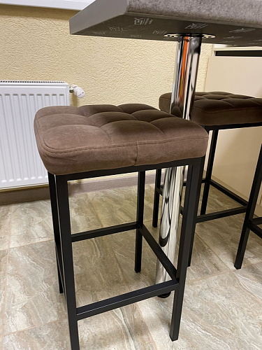 Барный стул Лофт линкольн белый / белый матовый фото покупателя 94