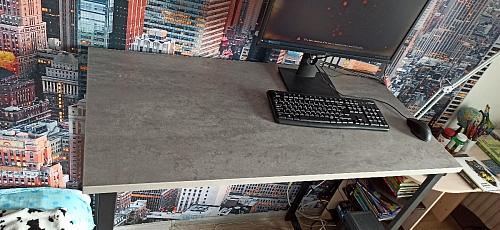 Барная стойка Дилан Лофт 120х40х90 бетон светлый фото покупателя 38