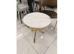 Журнальный столик Monika 50х55 marble / gold из шоурума 4