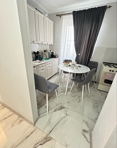 Стеклянный стол Анселм белый фото покупателя 25