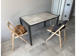 Стол Центавр дуб галифакс / черный матовый фото покупателя 7