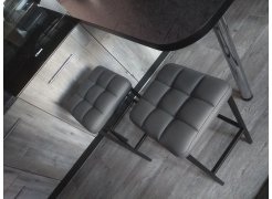 Барный стул Лофт кож.зам. черный / черный матовый фото покупателя 113