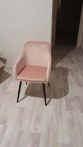 Стул на металлокаркасе Slam dark beige фото покупателя 33